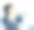 穿着蓝色西装戴着耳机在电脑前工作的商务女士。矢量插图。图片下载