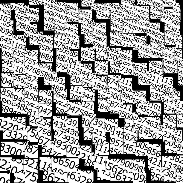 数字序列流背景图片下载