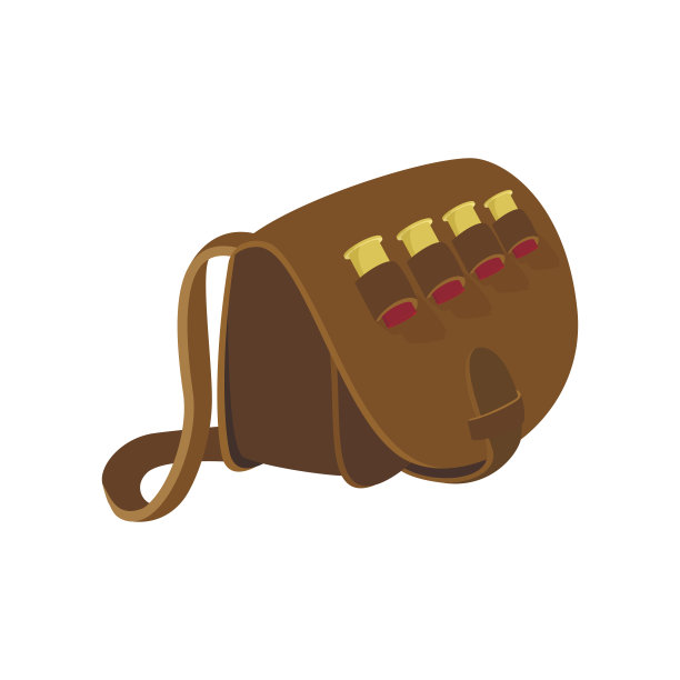 猎人皮包卡通图标图片下载