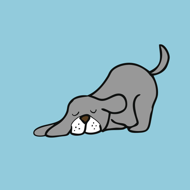 狗睡觉图片下载