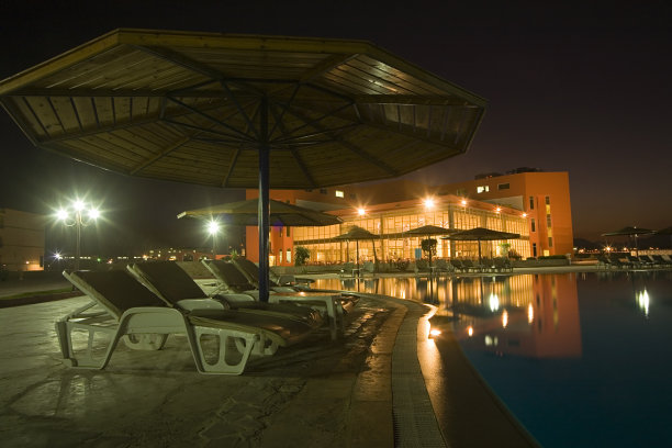 酒店夜景图片下载