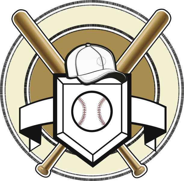 棒球棒基地和球图形图片下载