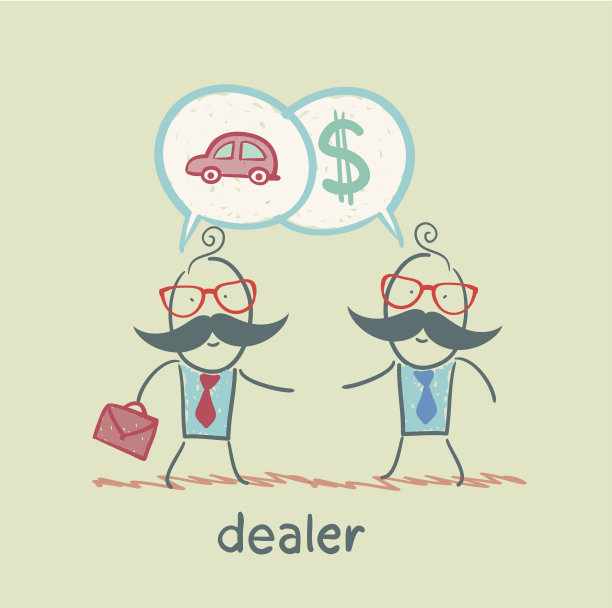 商务会议的经销商图片下载