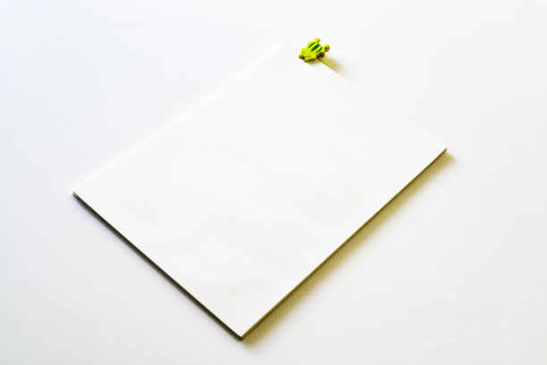 空白笔记本与黄色剪贴板泰国图片下载