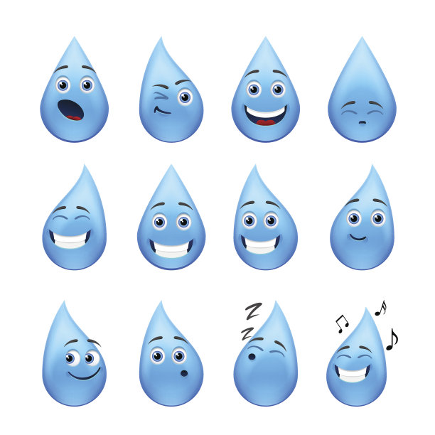 有趣的雨滴图片下载