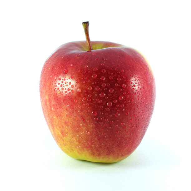 白色背景上的苹果图片下载