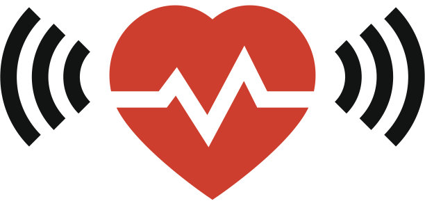 有无线电信号的心率图片下载