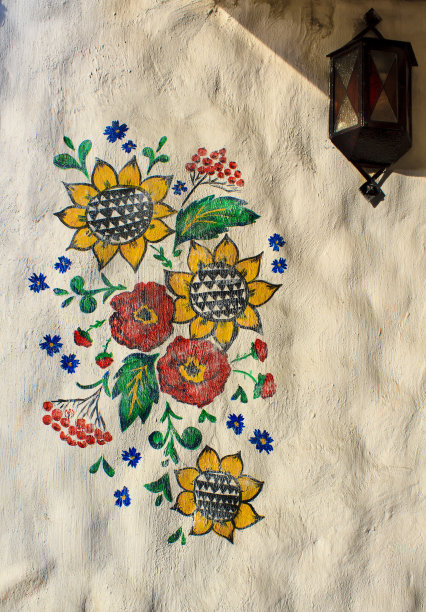 乌克兰基辅的壁画图片下载