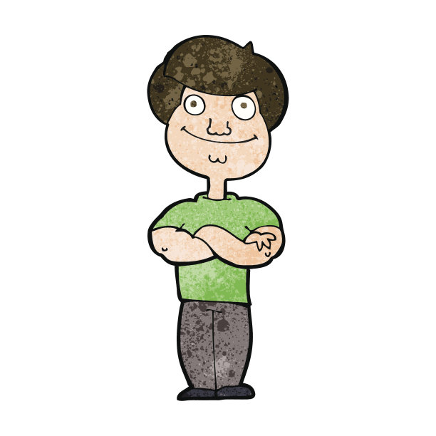 卡通快乐的人图片下载