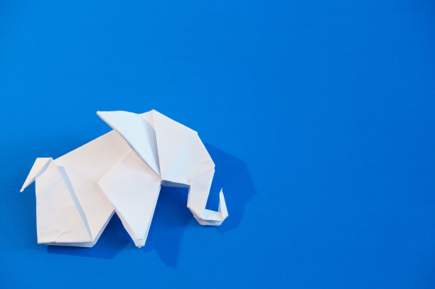 折纸的大象图片下载