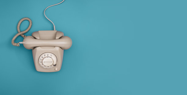 复古电话头素材图片