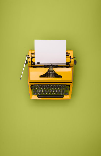 老式打字机素材图片