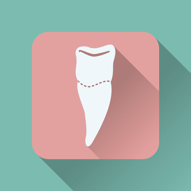 牙设计,矢量图。图片下载