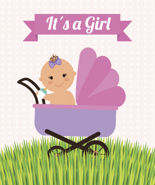 婴儿淋浴设计。图片下载