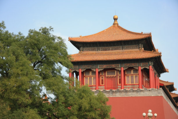 在紫禁城的入口处图片下载