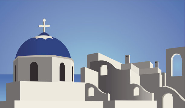 地中海建筑图片下载