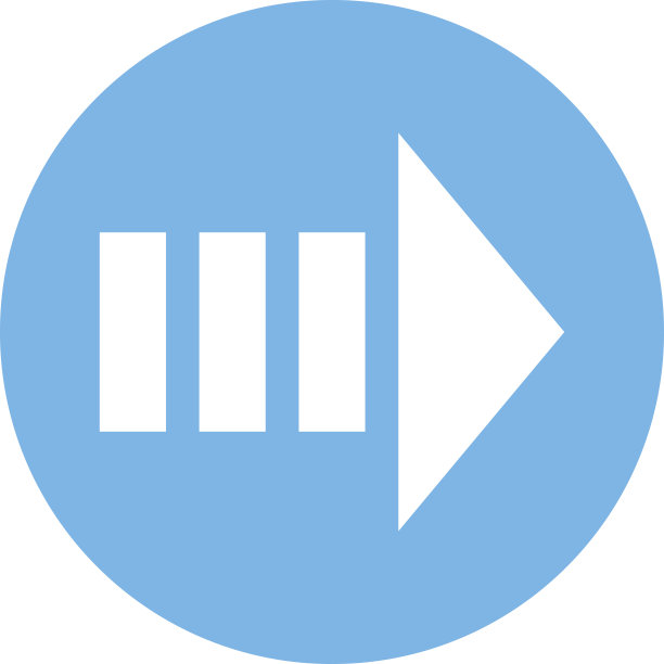 箭头符号圆形图标平坦风格图片下载