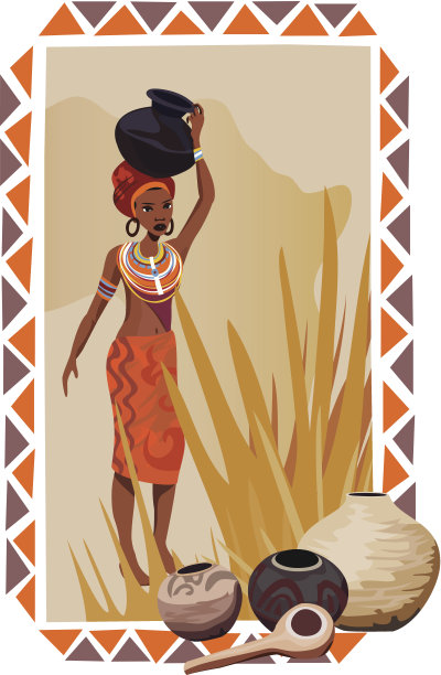 非洲的女人图片下载