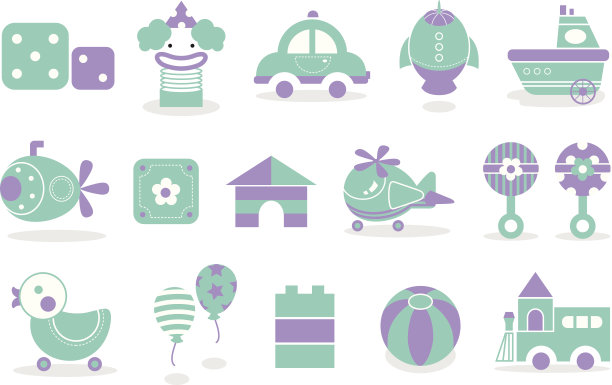 婴儿玩具图标图片下载