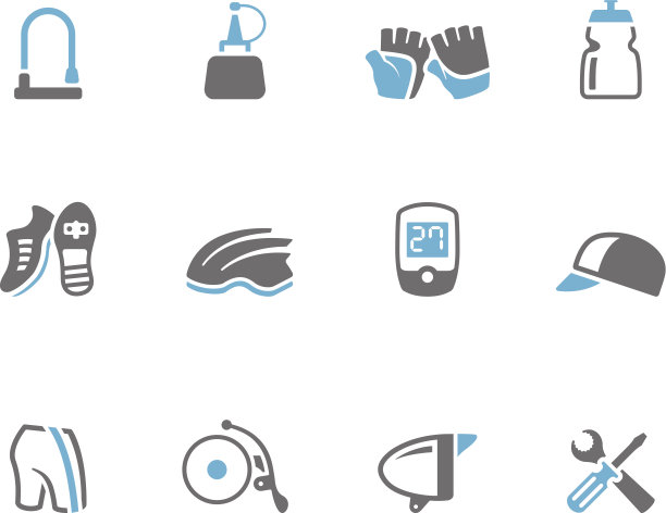 双音图标-自行车配件图片下载