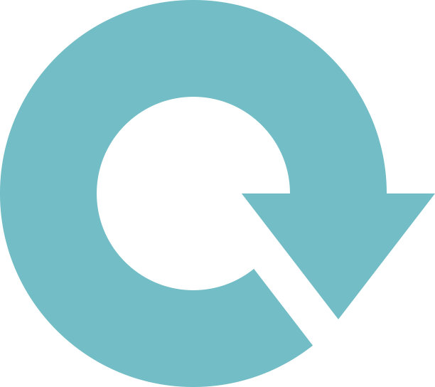 平面箭头符号旋转图标图片下载