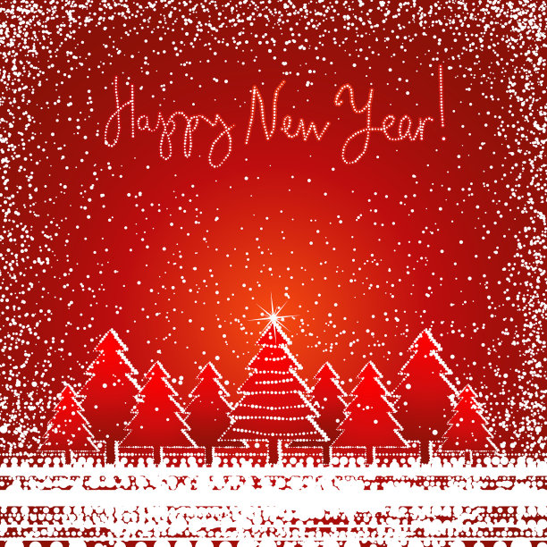 圣诞贺卡，矢量图片下载