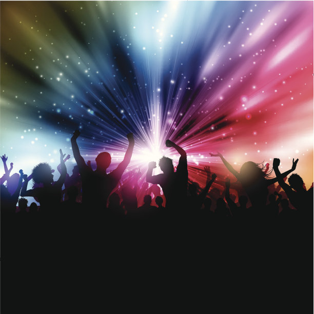 人们在派对音乐会上玩得很开心图片下载