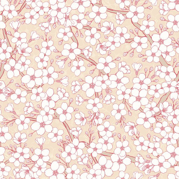 樱花矢量图素材ID：138952234