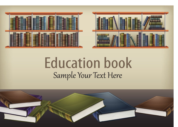 桌子和书架上的书和文本图片下载