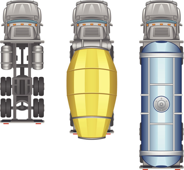 卡车俯视图图片下载