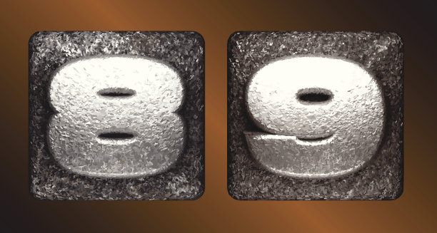 金属矢量图图片下载