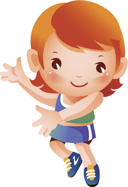 快乐女孩的肖像图片下载