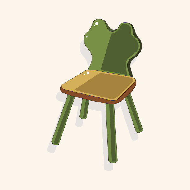 椅子上的主题元素图片下载