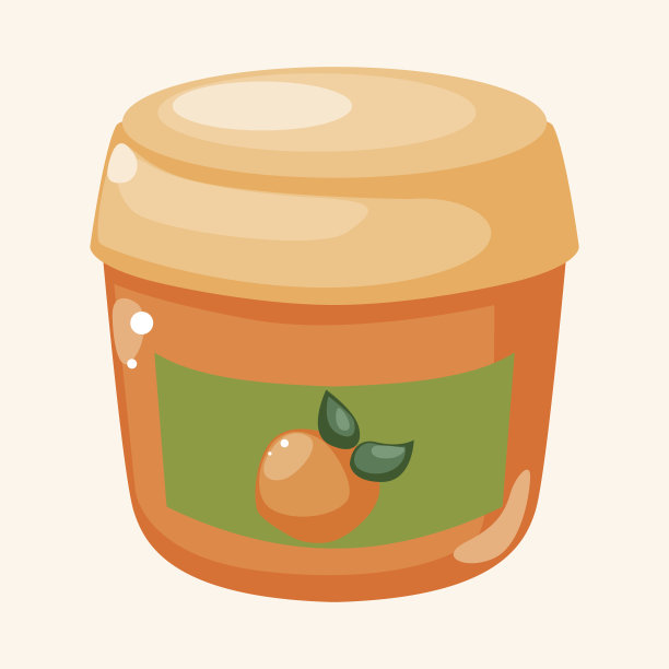 果酱的主题元素图片下载