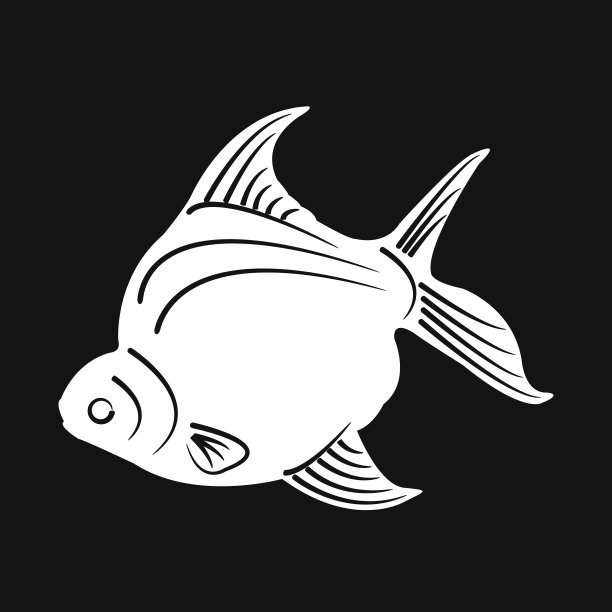 鱼的轮廓图片下载
