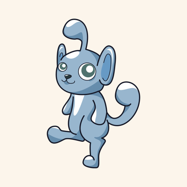 奇异的怪物主题元素图片下载