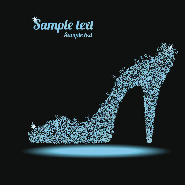 Icon水晶花鞋图片下载