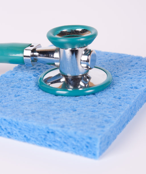 听诊器和海绵图片下载