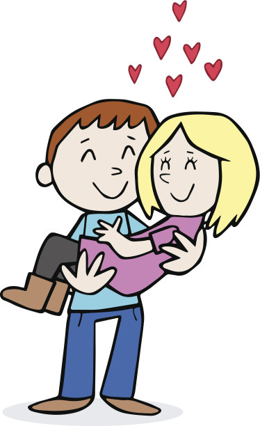 把新娘抱过门槛素材图片