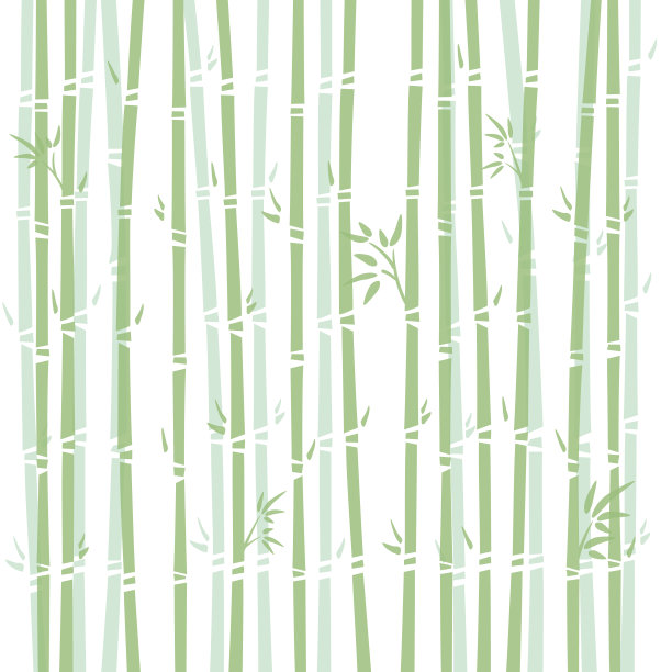 竹的背景插图素材图片