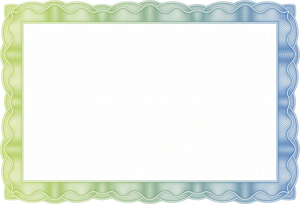 绿色和蓝色褪色的边框，里面什么都没有素材图片