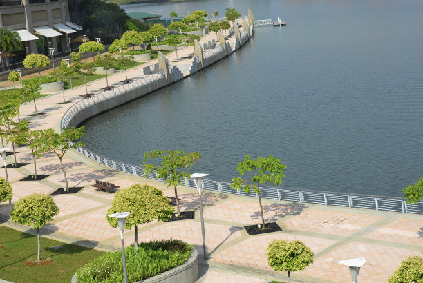 湖边公园图片下载