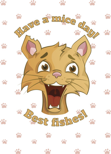 猫希望有一个美好的一天图片下载