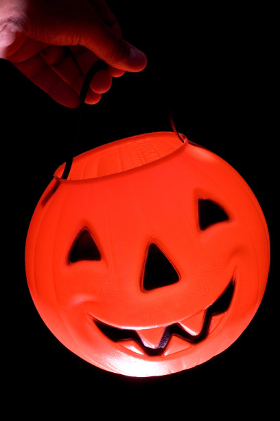 万圣节南瓜桶快乐图片下载