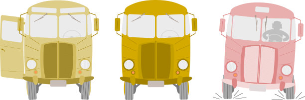 复古的公共汽车。图片下载