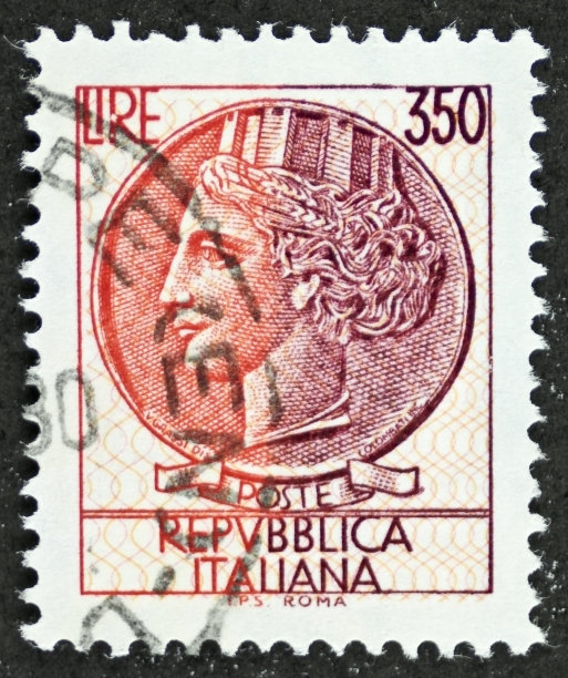 意大利塔利塔邮票图片下载