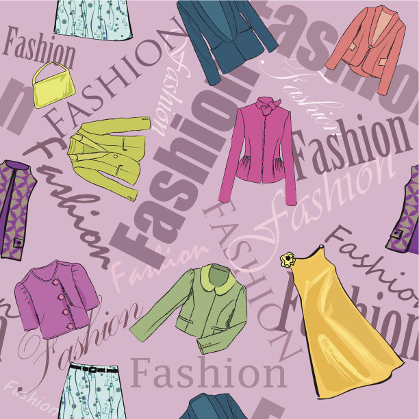 时尚布料无缝墙纸。图片下载