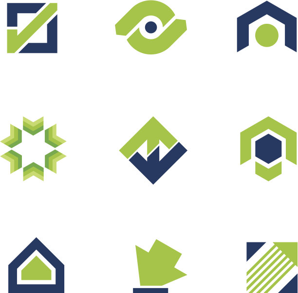 金绿商业成功股票故事市场进步标志图标图片下载