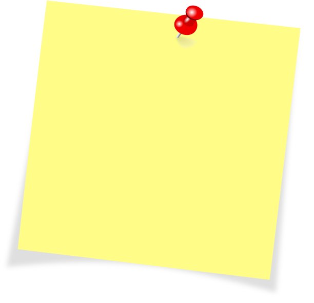 黄色纸条孤立在白色背景上图片下载