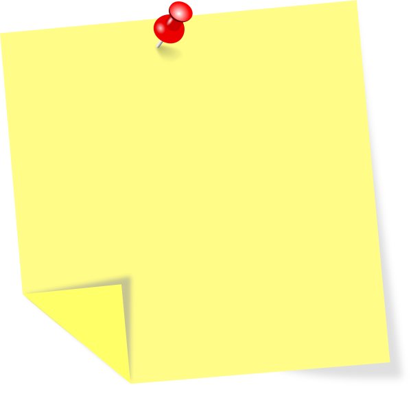黄色纸条孤立在白色背景上图片下载
